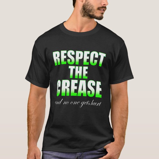 T-shirt Respectez Le Capt De L'Équipe De Crosse Pour Enfan (Devant)