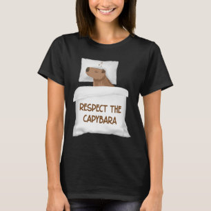 T-shirt Respectez Le Capybara Official Sleep Nightgown Sle