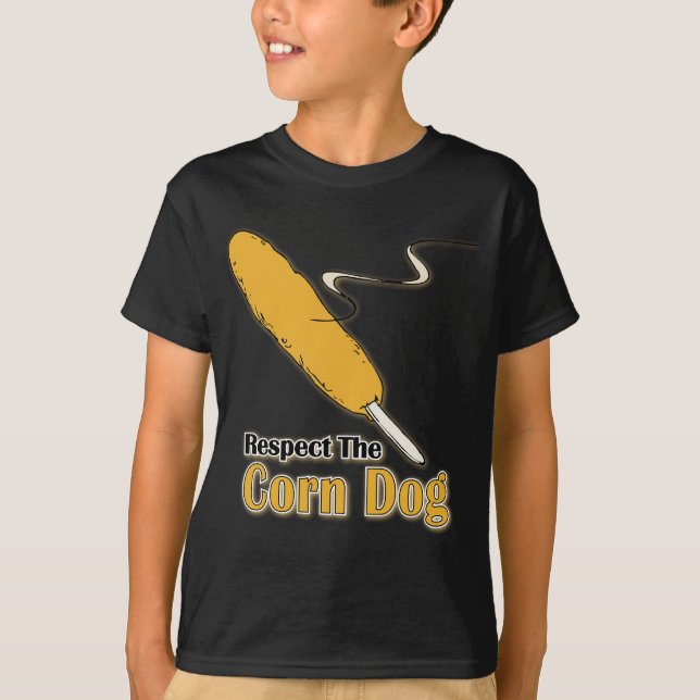 T-shirt Respectez Le Chien De Corne ? (Devant)