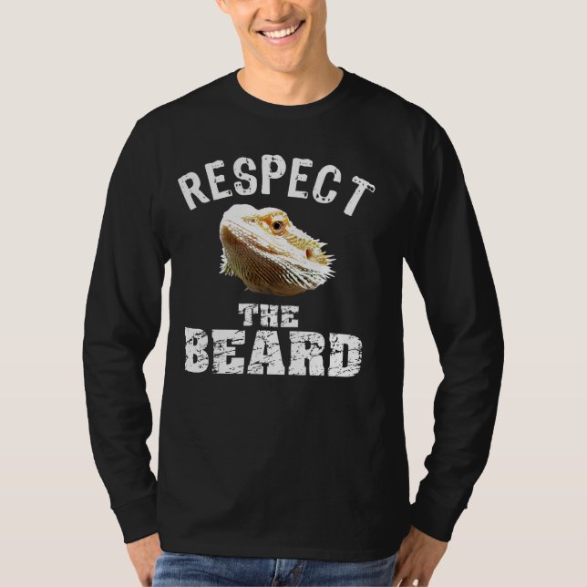 T-shirt Respectez Le Dragon Porté Par La Barbe (Devant)