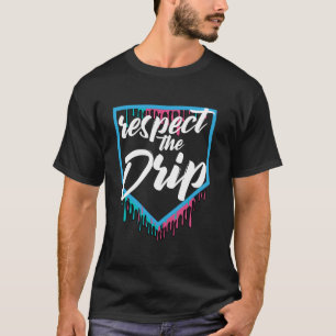 T-shirt Respectez le Drip Baseball Drip