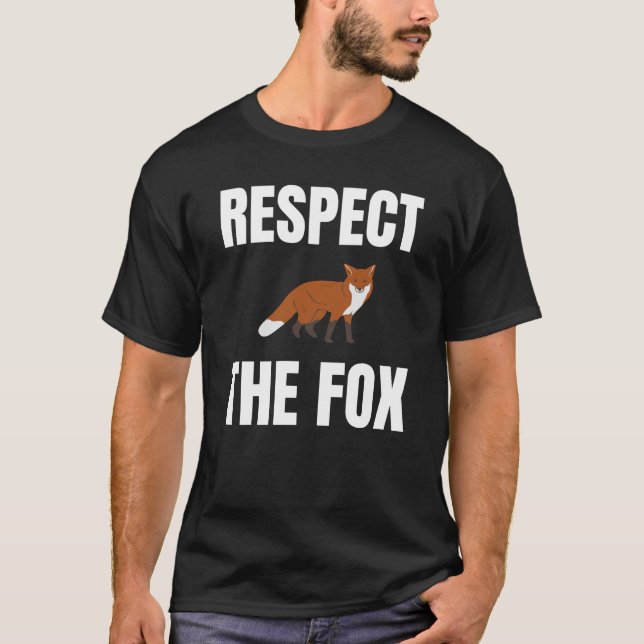 T-shirt Respectez Le Renard (Devant)