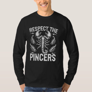 T-shirt Respectez le scorpion des pinces