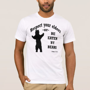 T-shirt Respectez vos aînés