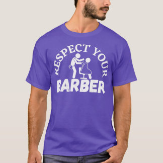 T-shirt respectez votre barbier