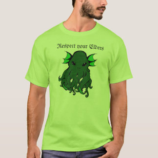 T-shirt Respectez votre chemise de Cthulhu d'aînés