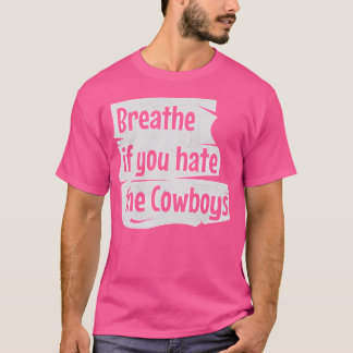T-shirt Respire Si Vous Détestez Le Crack Grunge Cowboys G