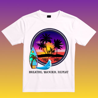 T-shirt Respirer Errer Répéter