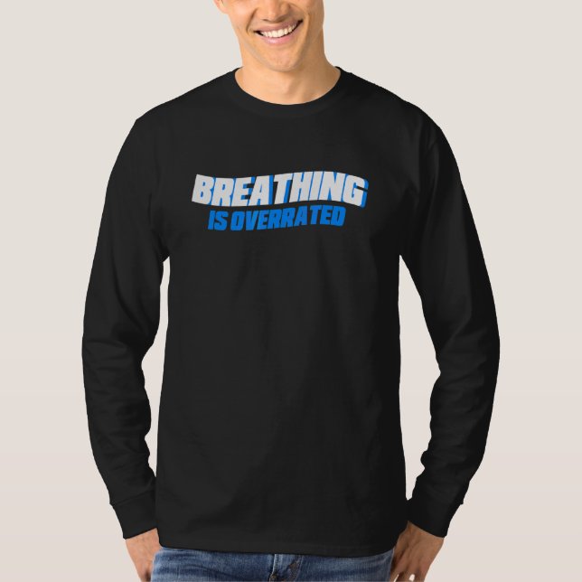 T-shirt Respirer Est Surévalué Swimmer (Devant)