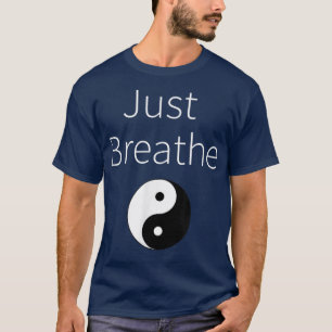 T-shirt Respirer Yin Yang entraînement spirituel Yoga T