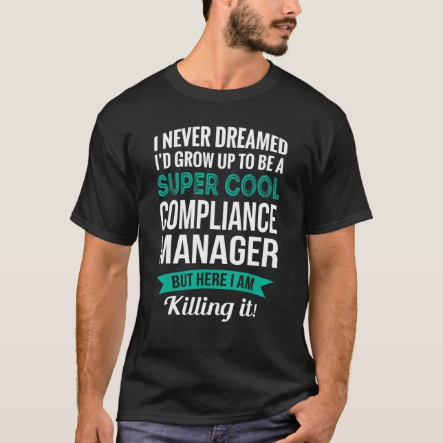 T-shirt Responsable de la Conformité   Appréciation (Devant)