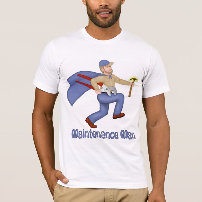 T-shirt Responsable de maintenance (Devant)