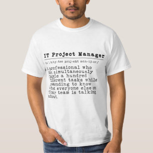 T-shirt Responsable de projet informatique - "Coordinateur