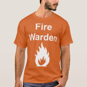 T-shirt Responsable d'incendie par Exit Incorporé