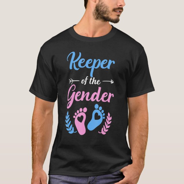 T-shirt Responsable Du Parti Baby shower Genre (Devant)