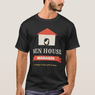 T-shirt Responsable du Poulailler Patron de la Coopérative