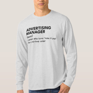 T-shirt Responsable marketing fier avec Humour