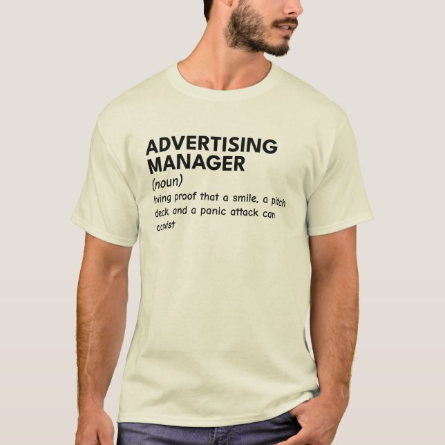 T-shirt Responsable marketing Tee for Work et Weekend - Dr (Devant)