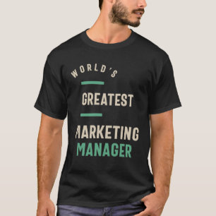 T-shirt Responsable Marketing Titre du travail Hommes Cade