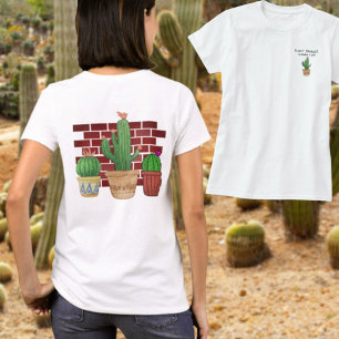 T-shirt Responsable Plante humoristique Cactus Personnalis