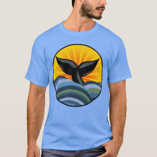 T-shirt Ressacs de queue de baleine