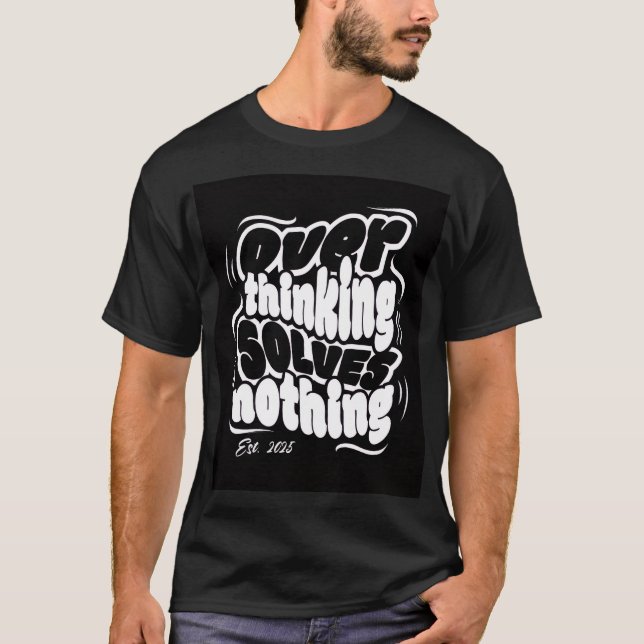 T-shirt Ressasser ne Résout Rien (Devant)