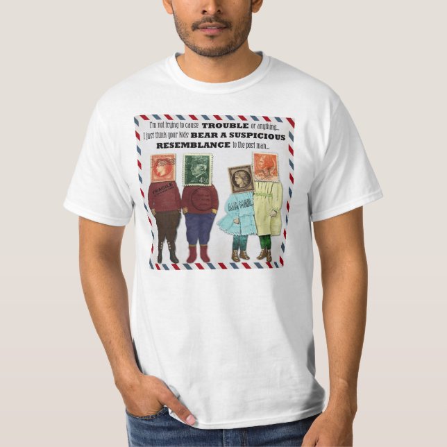 T-shirt Ressemblance méfiante (Devant)