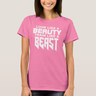 T-shirt Ressemblent À Un Train De BEAUTÉ Comme Un BÊTE