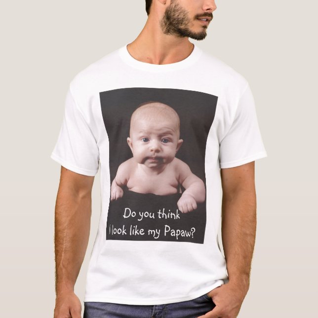 T-shirt Ressemblez à la papaye ? (Devant)