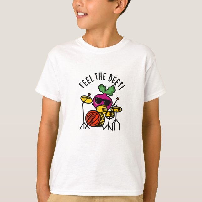 T-shirt Ressentez La Beet Funny Veggie Pun (Devant)