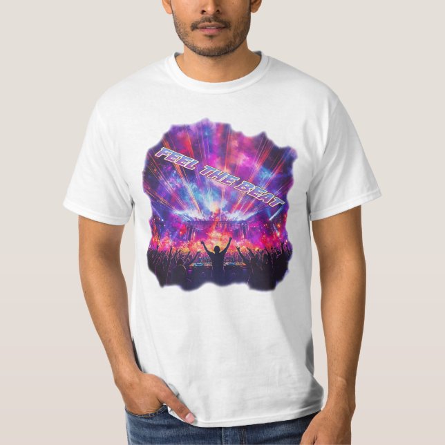 T-shirt Ressentez le rythme (Devant)