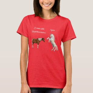 T-shirt Ressources humaines Unicorn Funny Cheval cadeau RH