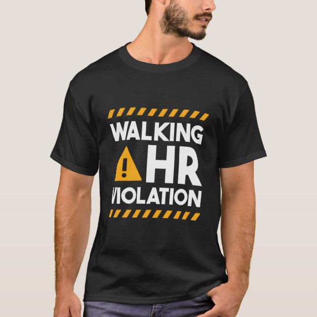 T-shirt Ressources RH Marche Infraction RH (Devant)