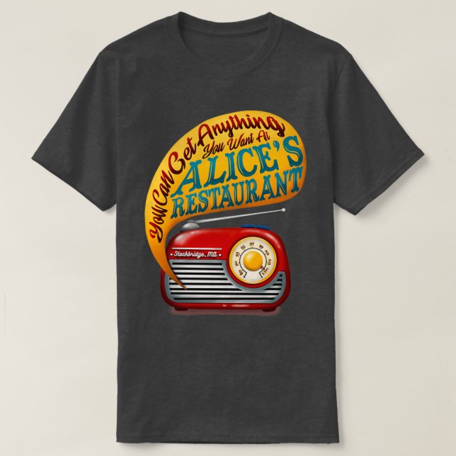 T-shirt Restaurant Alices (Design devant)