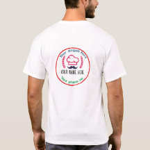 T-shirt restaurant avec logo Customisé