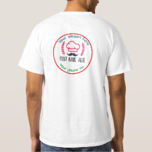 T-shirt restaurant avec logo Customisé
