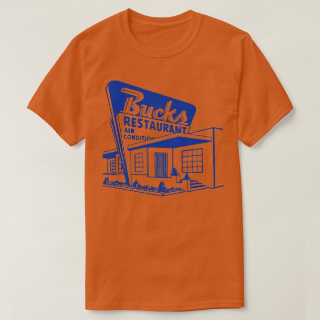 T-shirt Restaurant Bucks (Design devant)