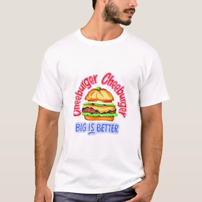 T-shirt Restaurant Cheeburger (Devant)