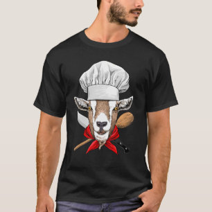 T-shirt Restaurant Chèvre Chef Cuisine Cuisine Cuisine Cui