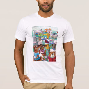T-shirt Restaurant de chiens