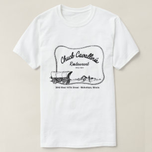 T-shirt Restaurant de Chuck Cavallini, Midlothian, Illinoi