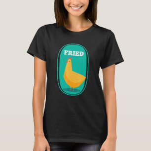 T-shirt Restaurant de collations de poulet Frites Nuggets