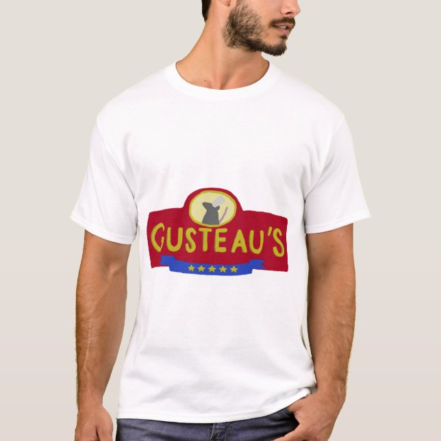 T-shirt restaurant du gusteau Sticker (Devant)