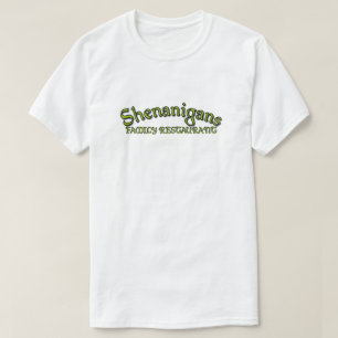 T-shirt Restaurant familial de Shenanigans