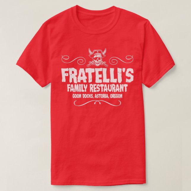 T-shirt Restaurant familial Fratellis (Design devant)