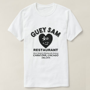T-shirt Restaurant Guey Sam, Chinatown, Chicago, IL
