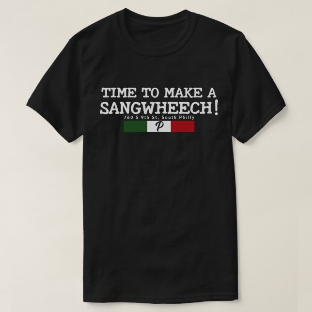 T-shirt Restaurant Italien du SUD de Philly (Design devant)