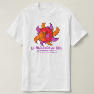 T-shirt Restaurant mexicain La Hacienda del Sol, Chicago e
