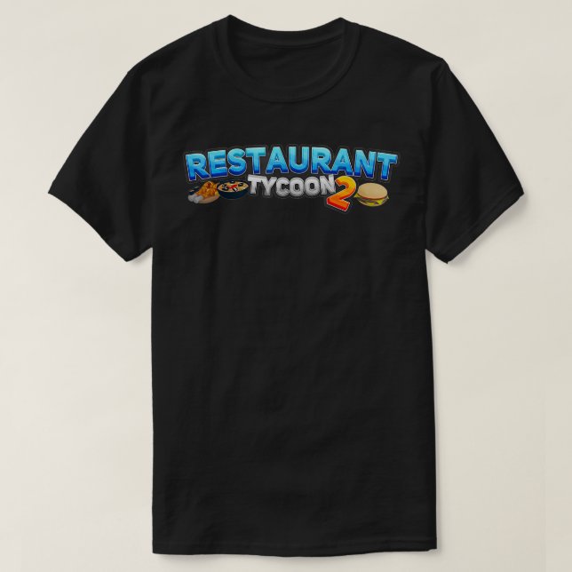 T-shirt Restaurant Tycoon 2  (Design devant)