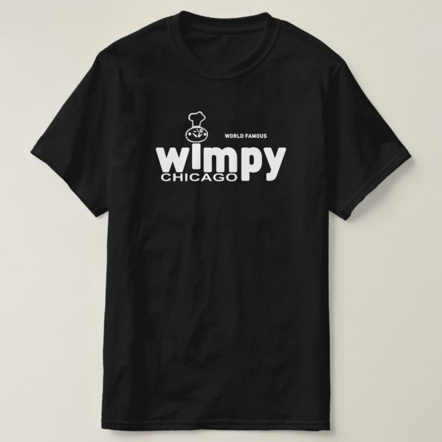 T-shirt Restaurants Wimpy Grills, Chicago, Illinois (Design devant)
